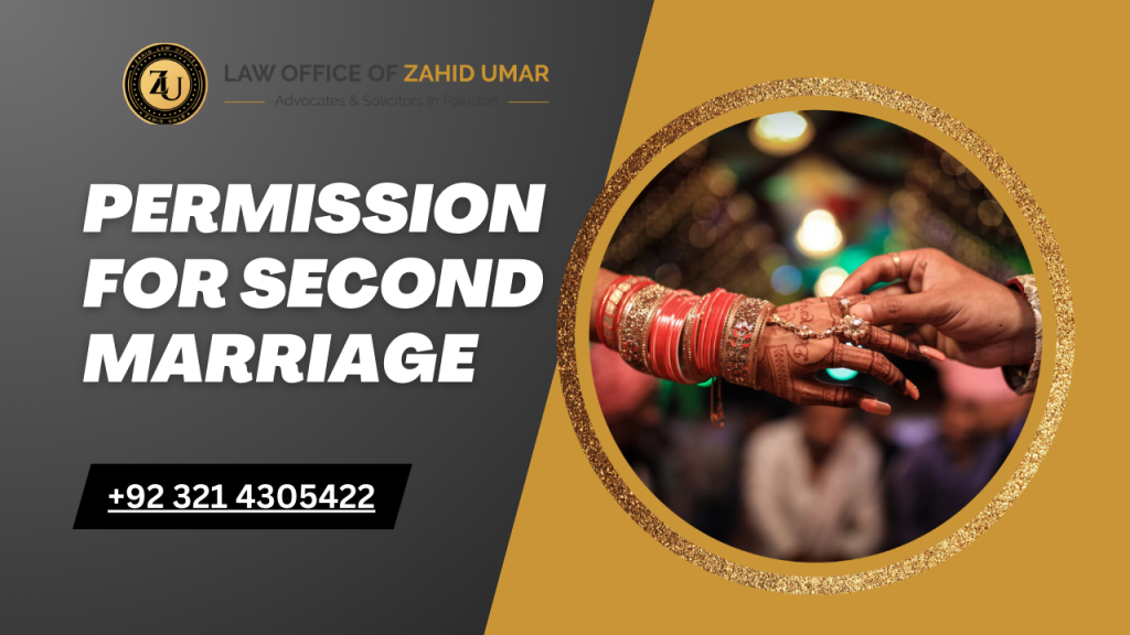Permission for Second Marriage