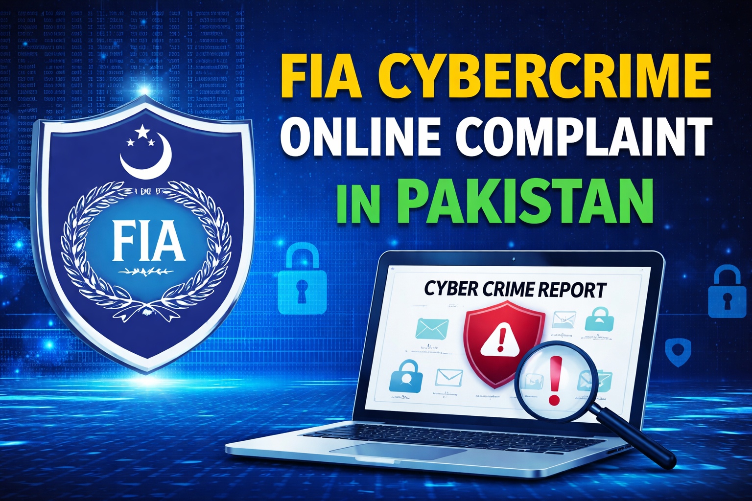 Fia cybercrime online complaint in Pakistan